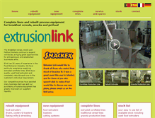 Tablet Screenshot of extrusionlink.com